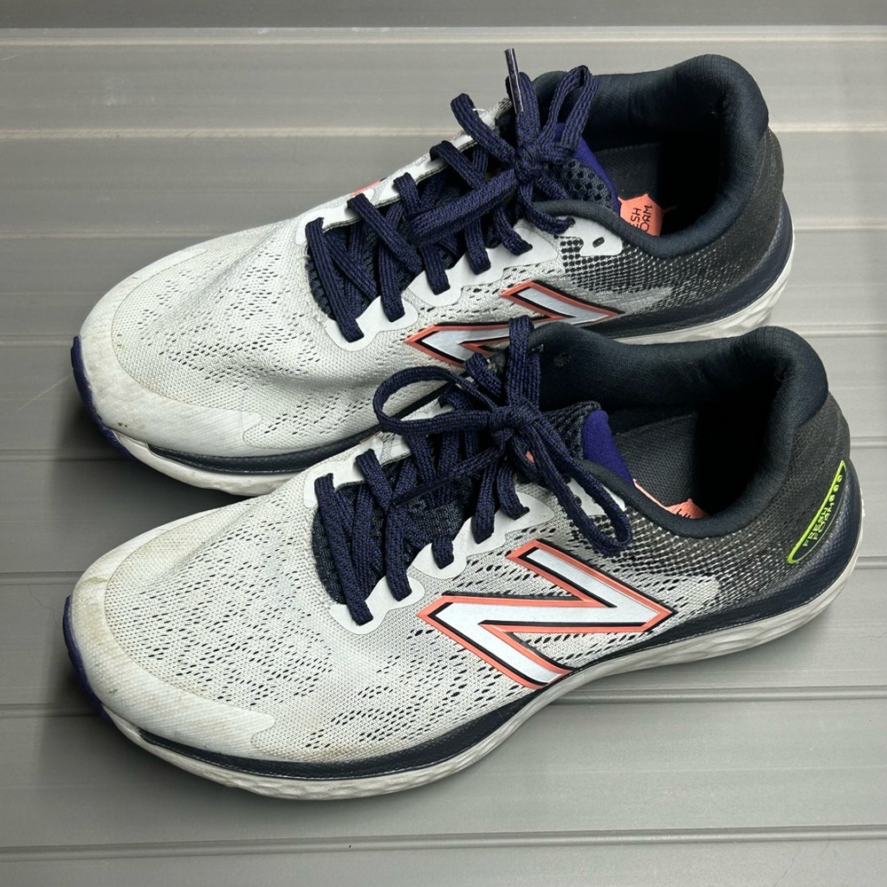 New Balance Women's Athletic Shoes - White and Navy